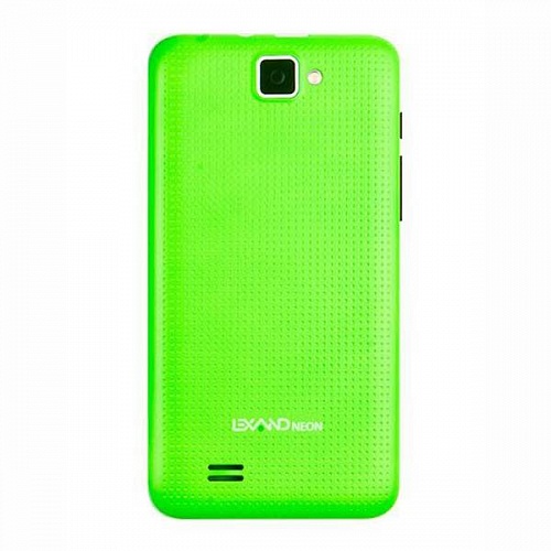 Крышка задняя для смартфона LEXAND S4A4 Neon (цвет зеленый)